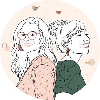 Portrait d'Isabelle Magnaud et Laurence de Morel