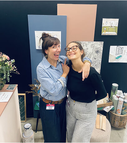 Isabelle Magnaud et Laurence de Morel